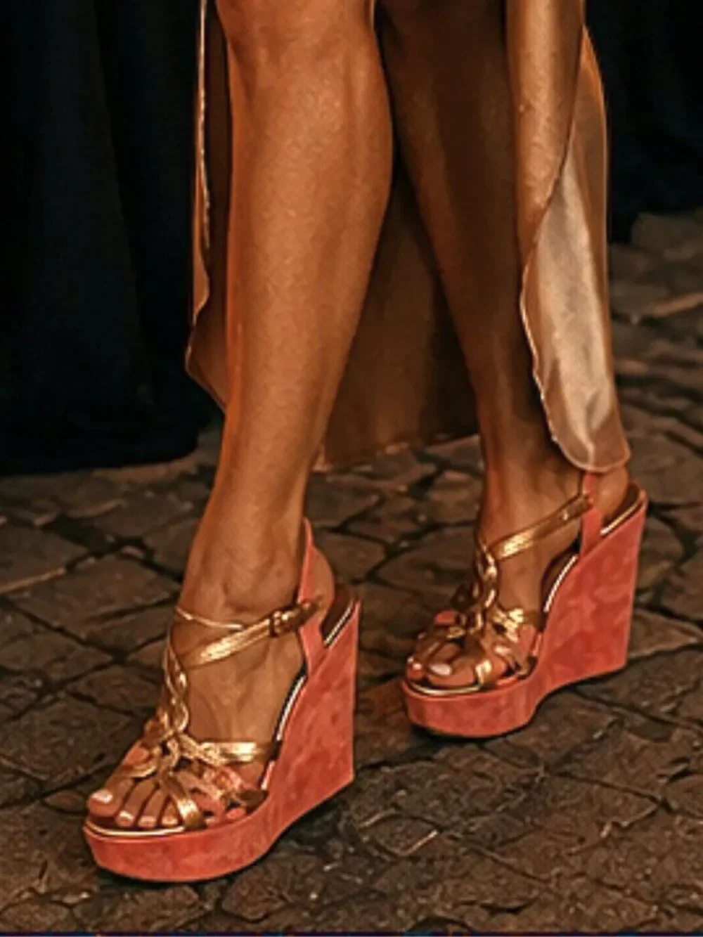 Elie Tahari Wedge Sandals